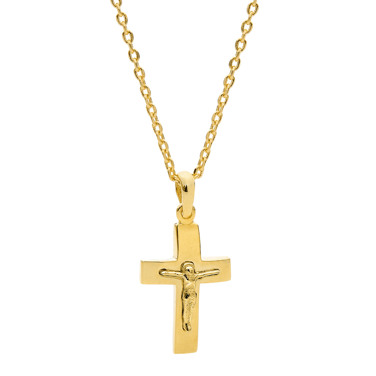 18KT Yellow Gold Cross Pendant