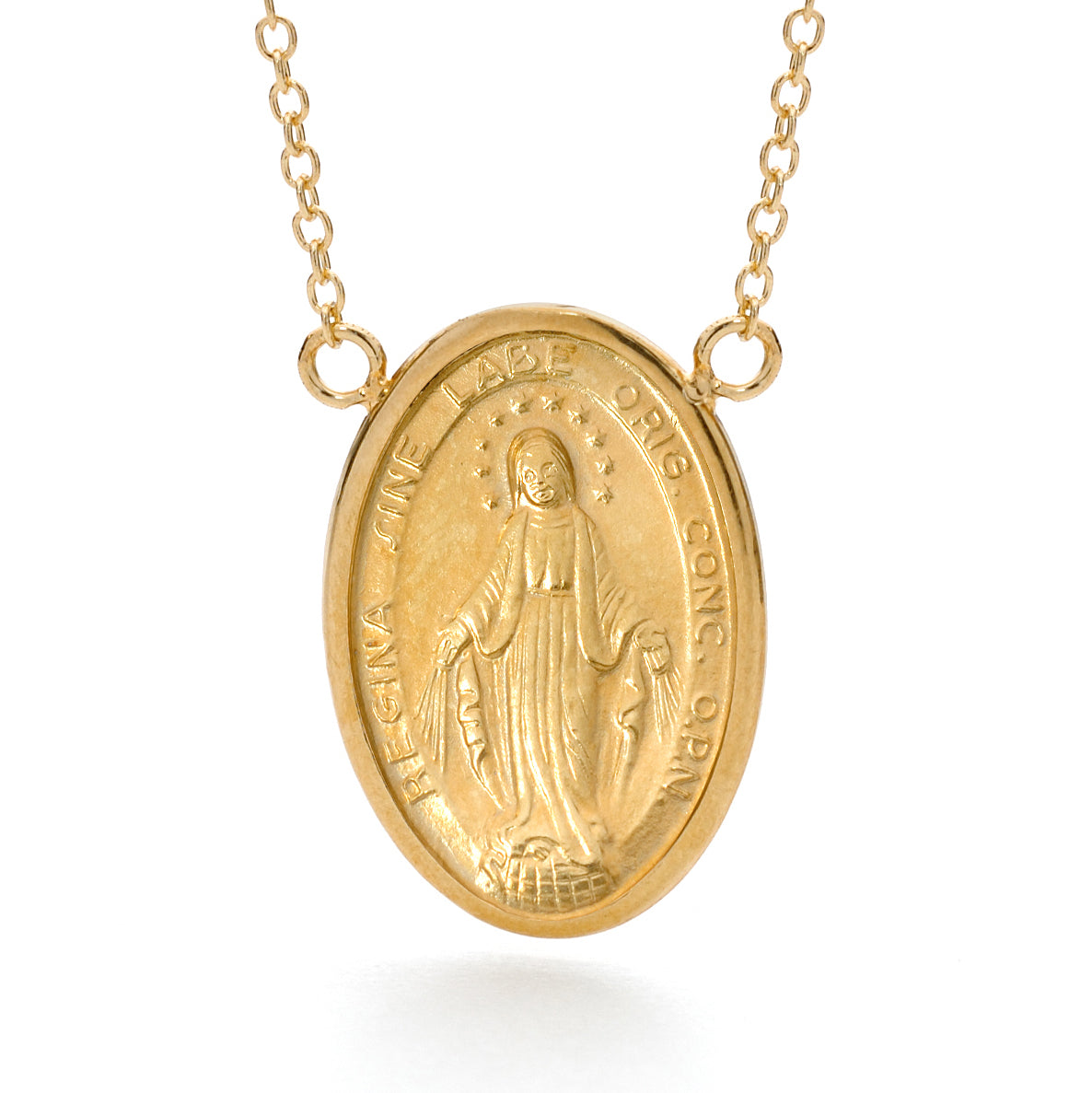 18KT Yellow Gold Lady of Miraculous Necklace