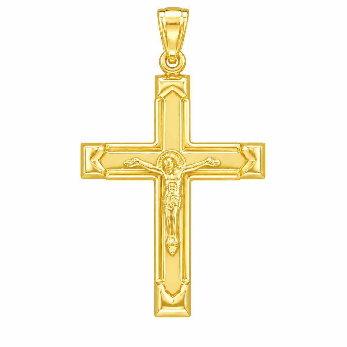 9KT Yellow Gold Cross Pendant