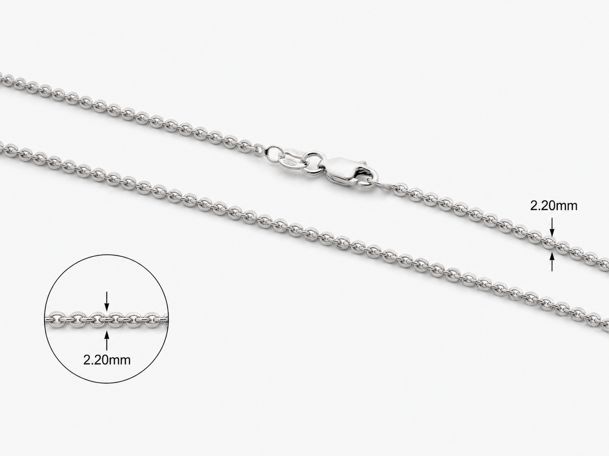 Sterling Silver Rolo Chain