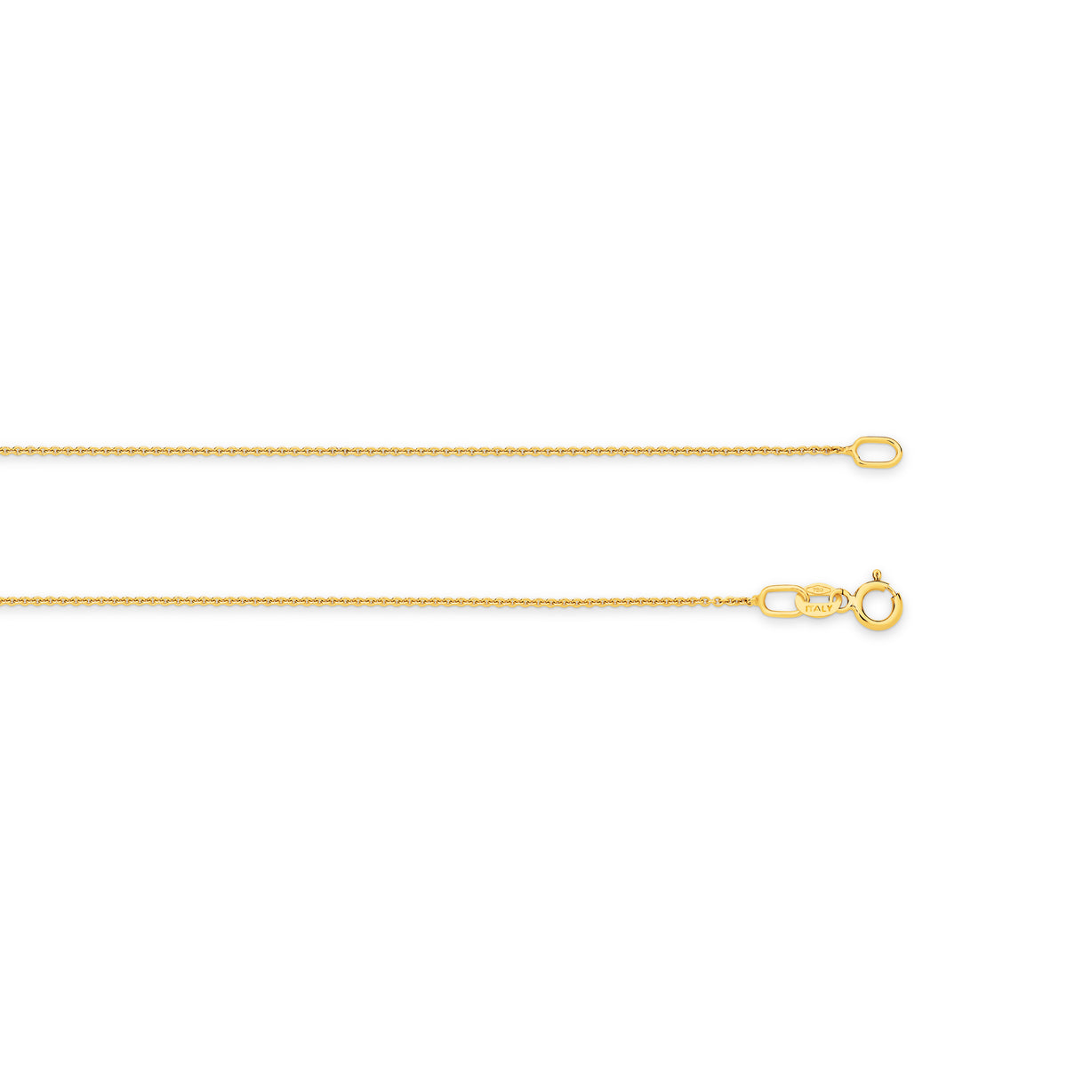 9KT Yellow Gold Trace Chain