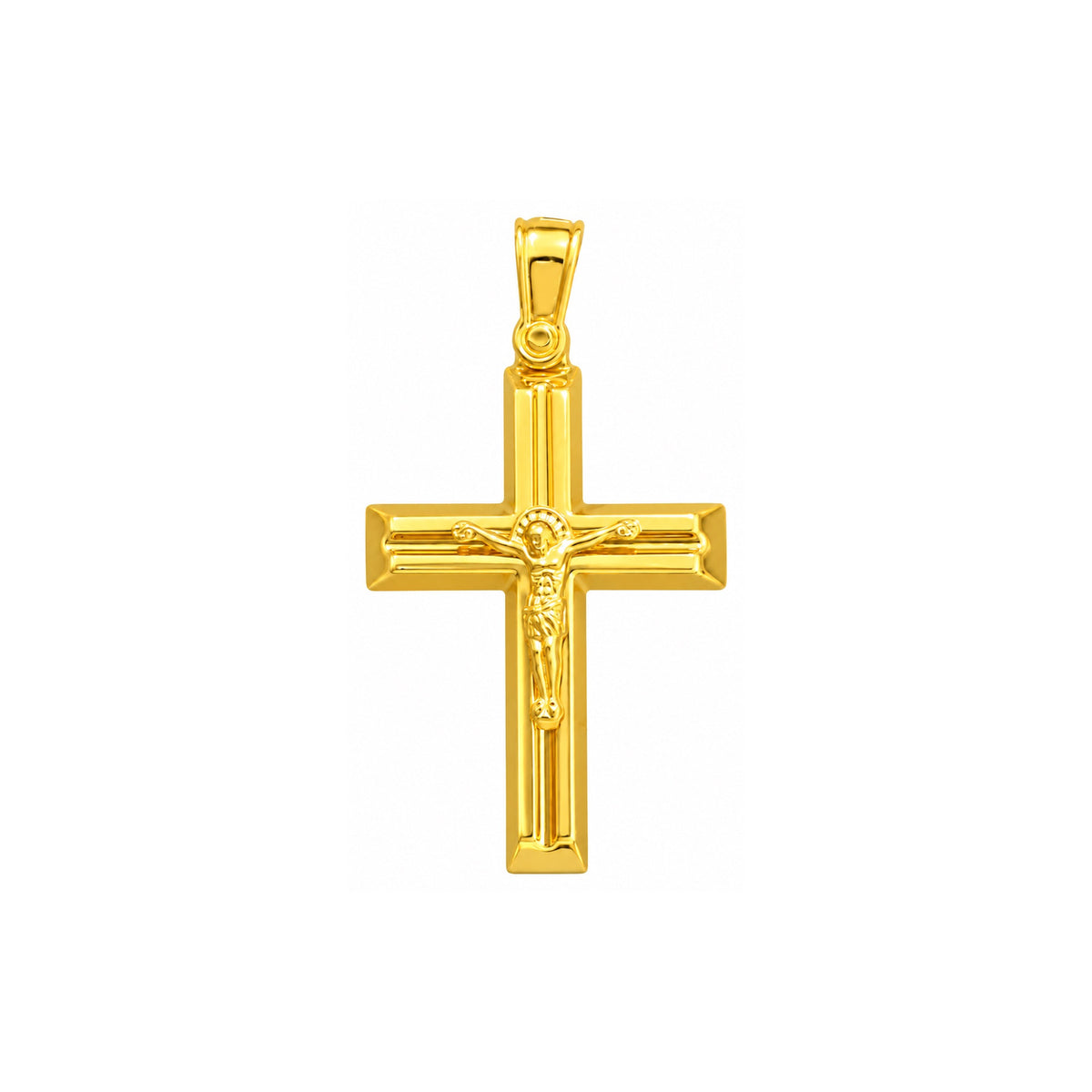 9KT Yellow Gold Cross Pendant