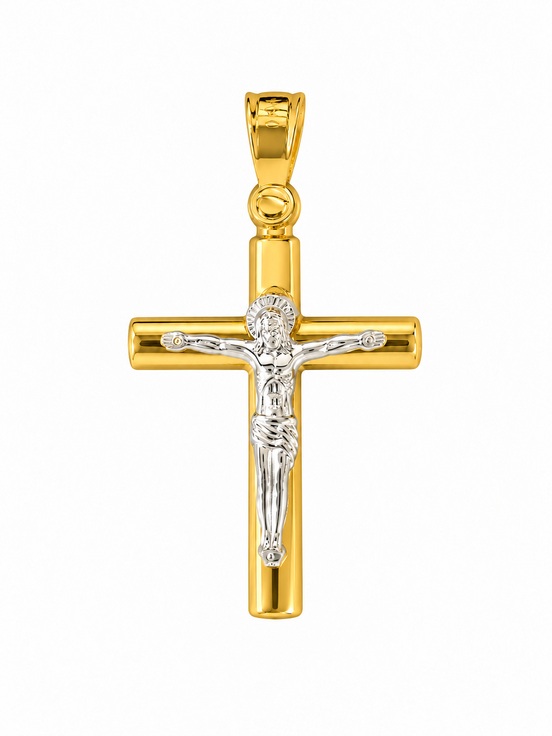9KT Yellow Gold Cross Pendant