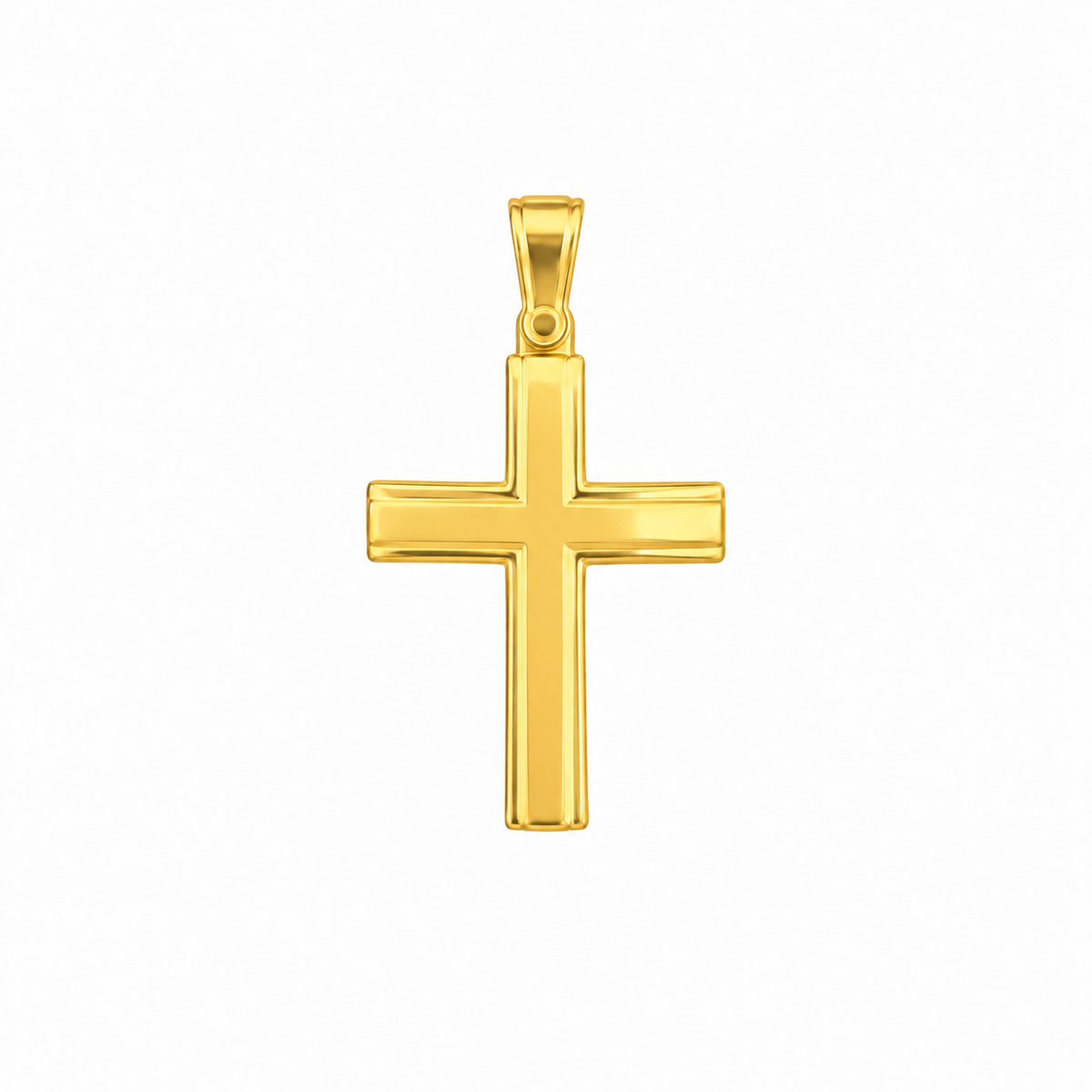 9KT Yellow Gold Cross Pendant