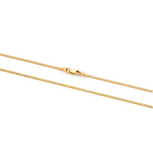 9KT Yellow Gold Curb Chain