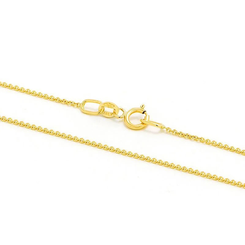 9KT Yellow Gold Trace Chain