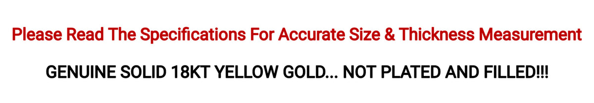 18KT Yellow Gold Curb Chain