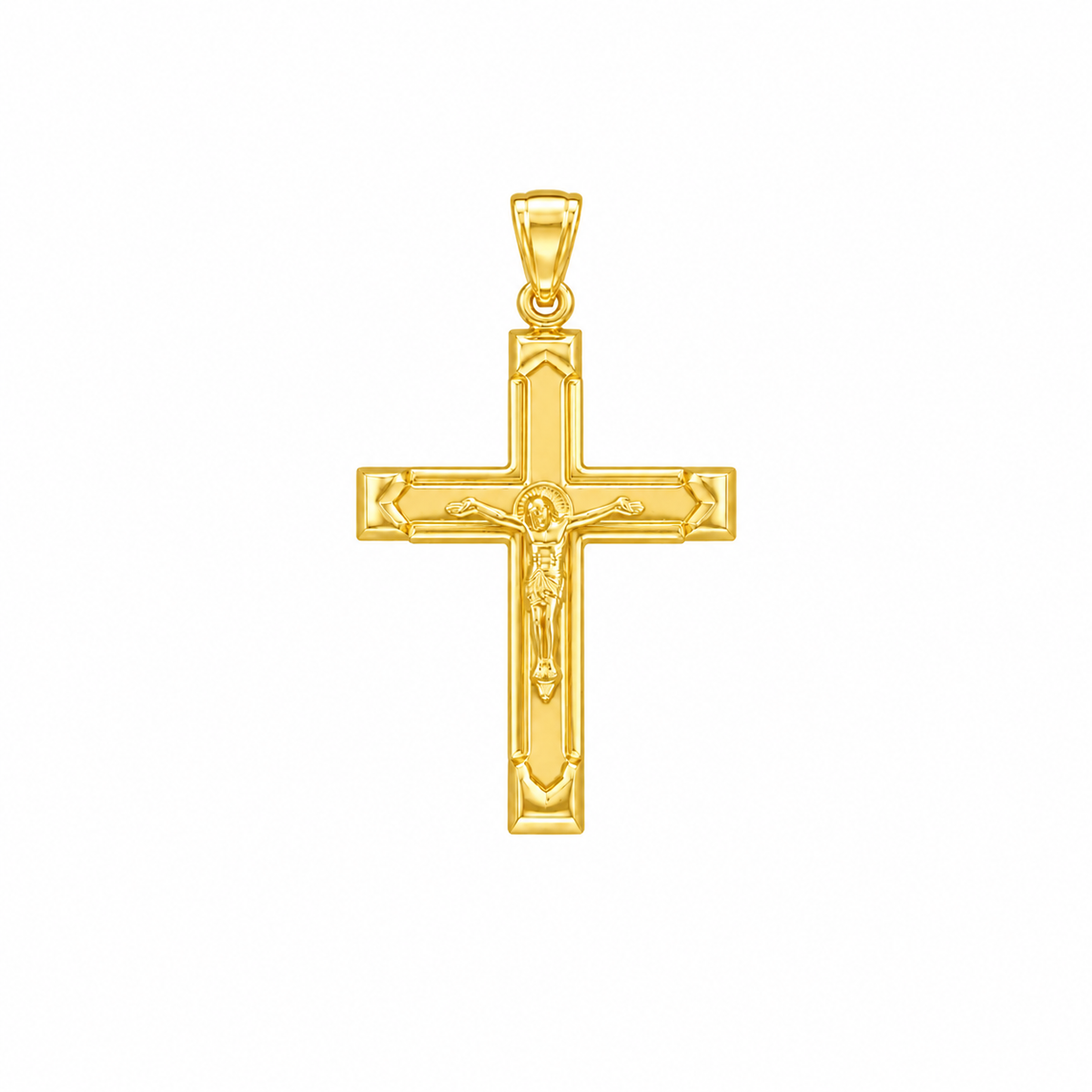 9KT Yellow Gold Cross Pendant