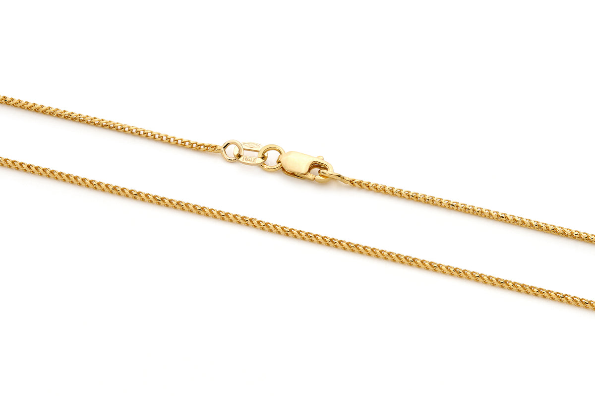 9KT Yellow Gold Franco Chain