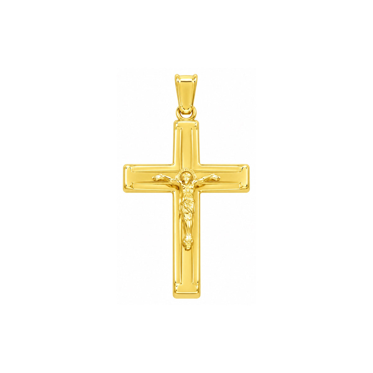 9KT Yellow Gold  Cross Pendant