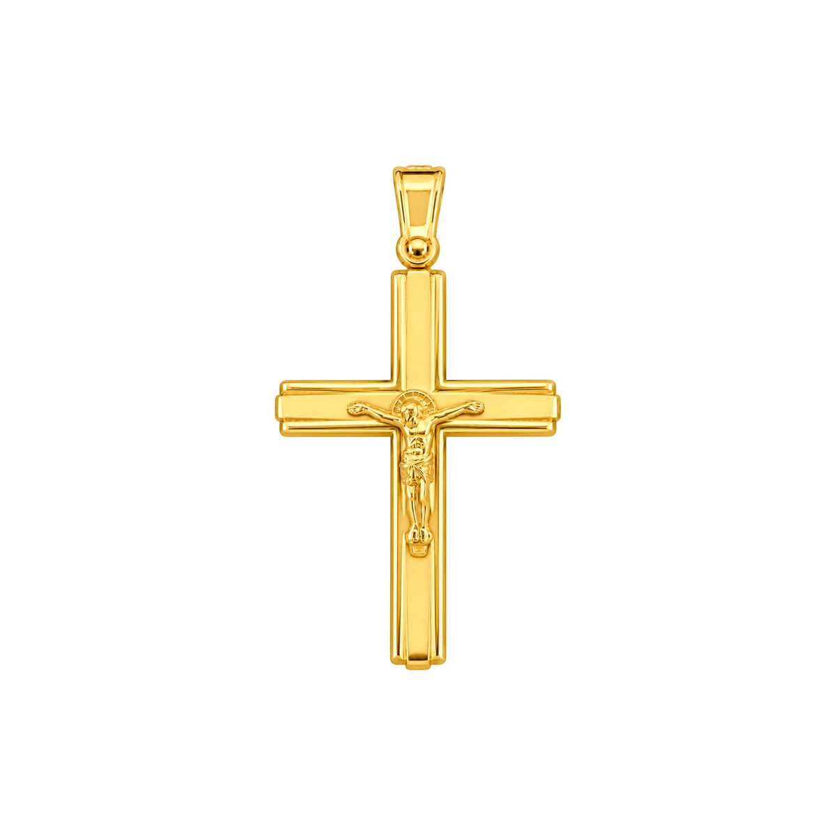 9KT Yellow Gold Cross Pendant